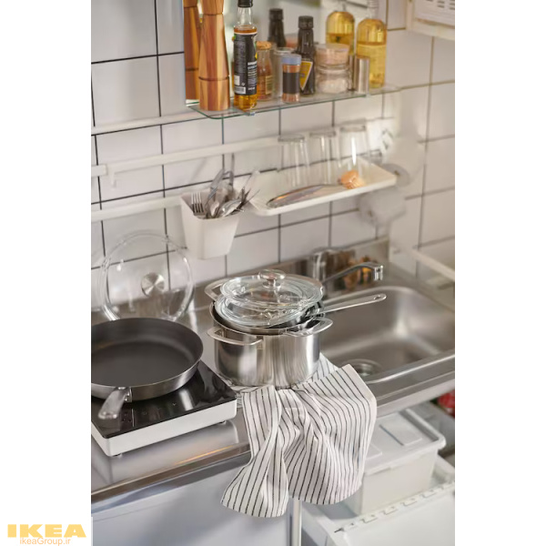 HEMKOMST 7-piece cookware set, stainless steel - IKEA